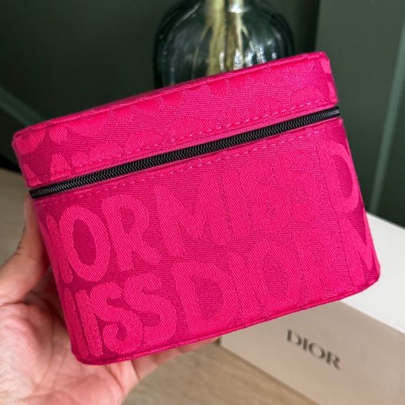 Dior Fuchsia Cosmetic Case - Picture 2 of 4